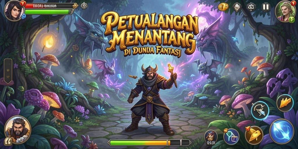 Screenshot utama 47F menampilkan aksi permainan yang mendebarkan.