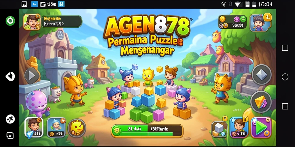 Tampilan gameplay AGEN878 yang penuh warna dan menarik.