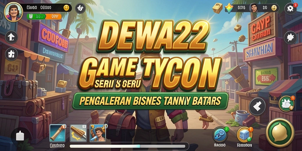 Tampilan gameplay DEWA22 dengan pengalaman Tycoon yang menyenangkan.