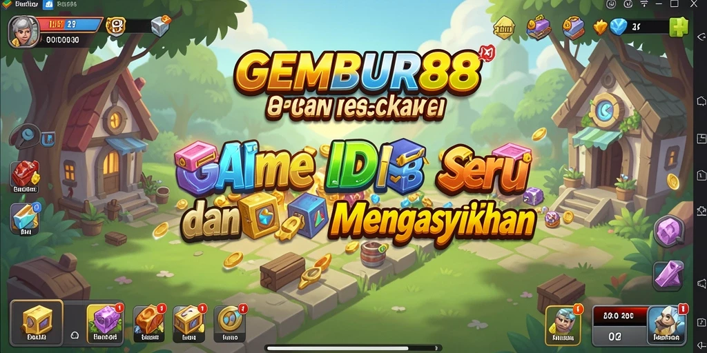 Tampilan menarik gameplay GEMBUR88 yang seru dan mengasyikkan.