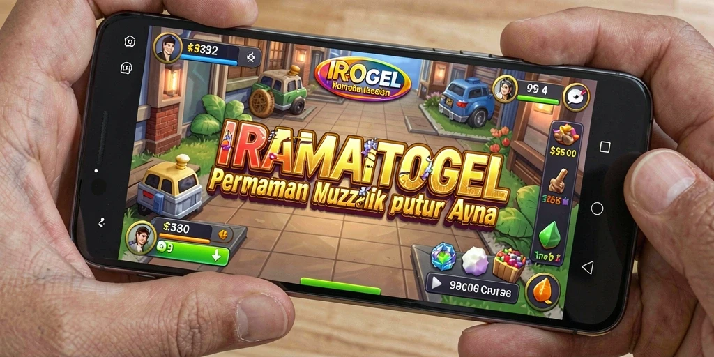 Screenshot gameplay IRAMATOGEL menampilkan tantangan Puzzle yang menarik.