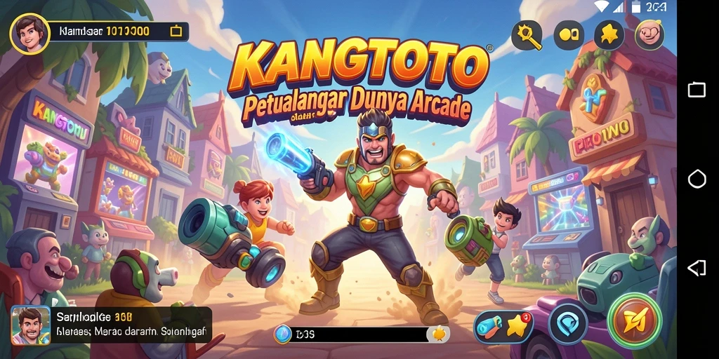 Tampilan gameplay KANGTOTO yang seru dan penuh aksi.