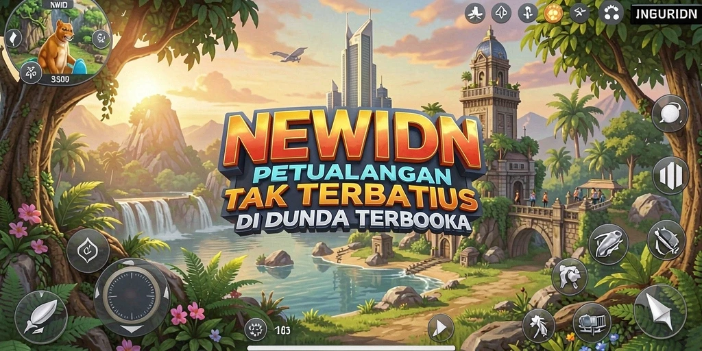 Gameplay seru dalam dunia terbuka penuh petualangan.