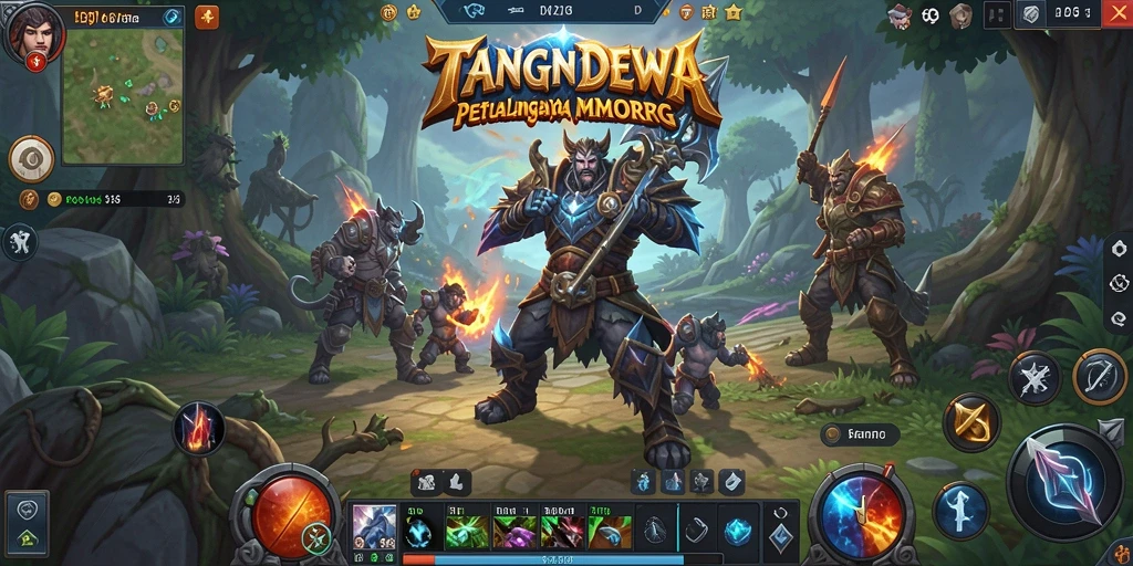 Pengalaman bermain MMORPG yang menakjubkan di TANGANDEWA.
