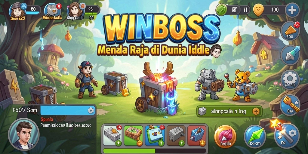 Tampilan gameplay WINBOSS yang menarik dan interaktif.