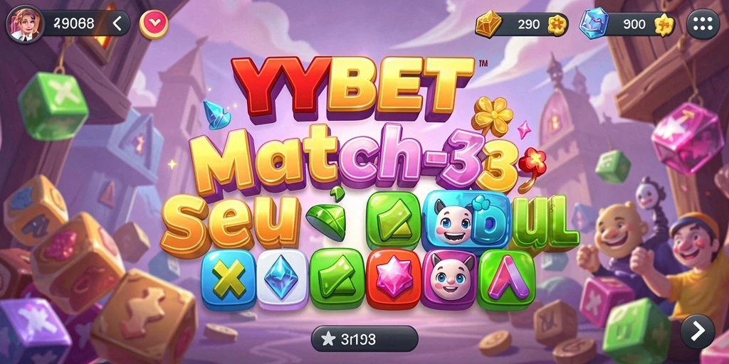 Gameplay seru dan menantang dari permainan Match-3 YYBET.